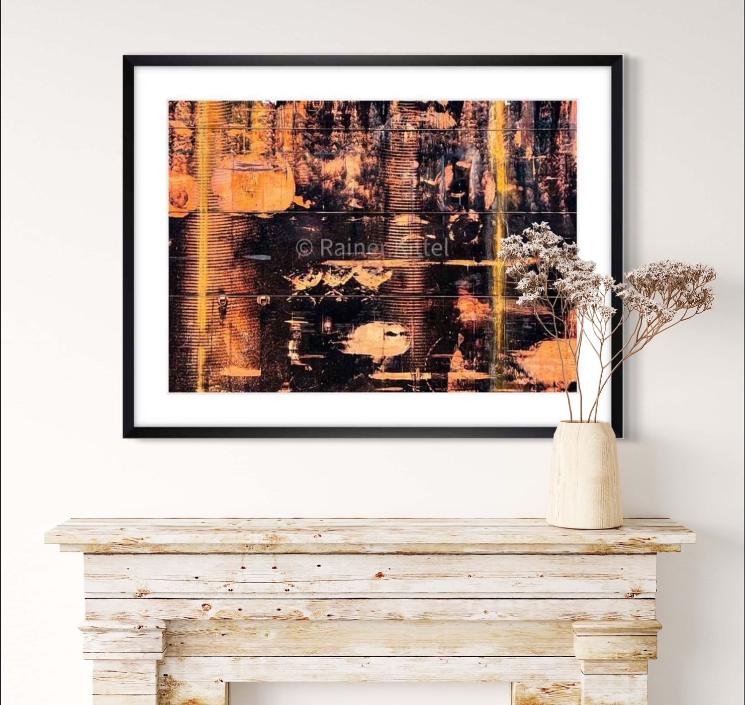 Werftrost mit schwarzem Rahmen – Bild 3